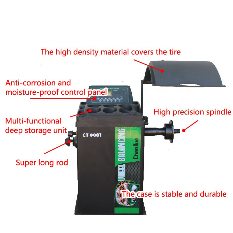 Car/Motorcycle Tire Wheel Balancer Smart Balancing Machine