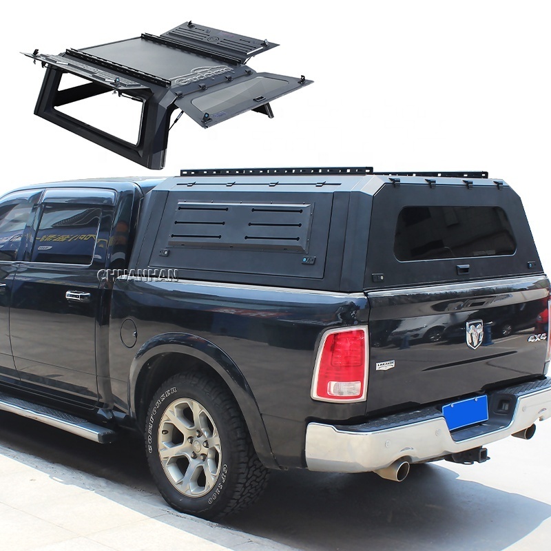 Pickup truck Steel Hard Top Bed Cover camper aluminum canopy for ford f150 canopy raptor 2023