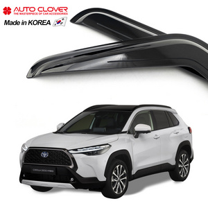 AUTOCLOVER For Toyota  Corolla Cross Window Visor Sun Door Visors Side Rain Guard Wind Deflector Rain Guard Deflector E302