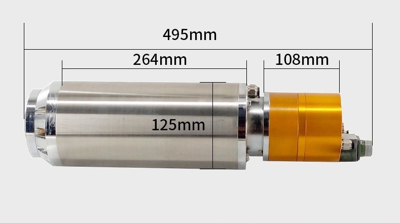 ATC Tool Change Spindle Motor BT30 5.5kw Pneumatic Spindle with accessories for metal mold engraving and milling