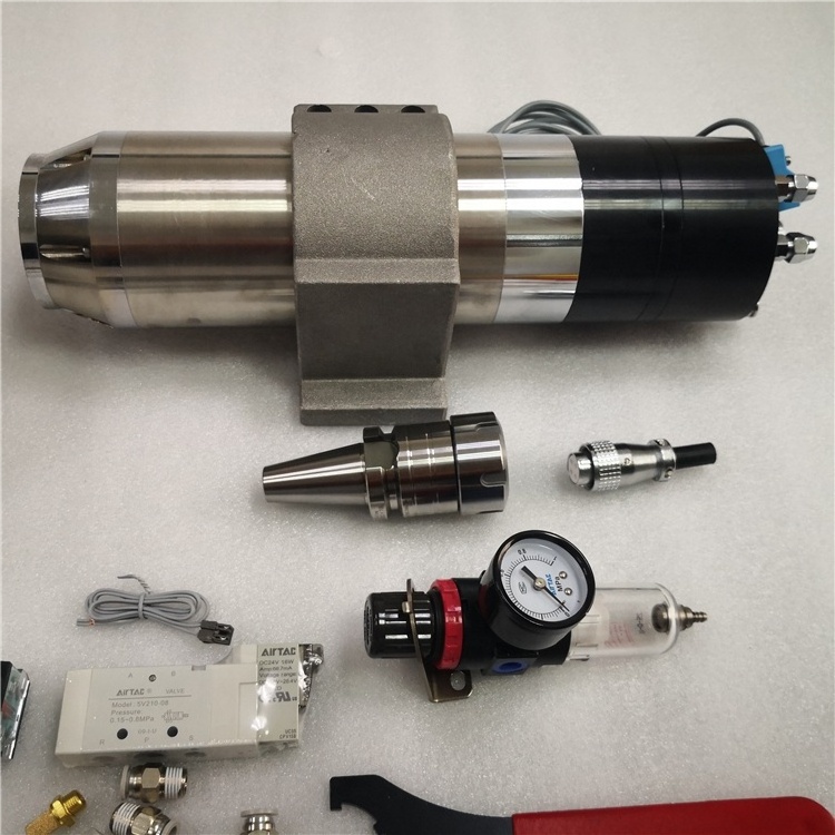 3.5KW BT30 Spindle CNC Engraving Milling Metal ATC Spindle 3500W ER25 Toolholder 220v/380v VFD CNC Parts