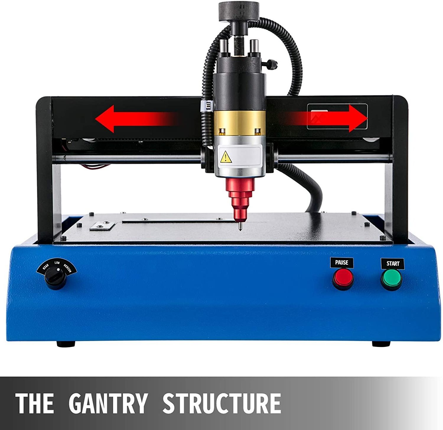 400w Electric Metal Engraving Marking Machine 200x150mm/300x200mm Aluminum Iron Stainless Steel Portable Gantry Dog Tag Nameplat