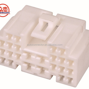 Hot sale pa66 gf30 auto male female wire connector,jey plastic housing auto connector