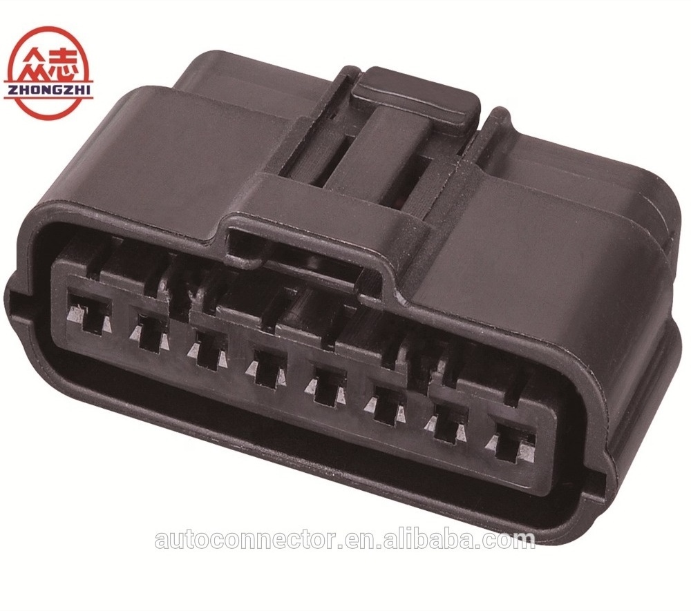 OEM customized  8 pin auto connector,electrical connector pbt-gf20 delphi auto wiring harness connector