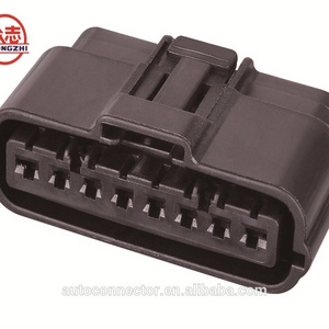 OEM customized  8 pin auto connector,electrical connector pbt-gf20 delphi auto wiring harness connector