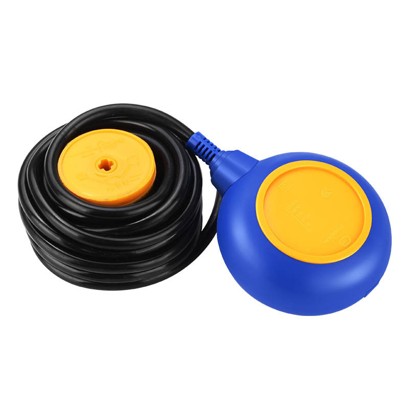 Pump Water supply drainage Sewerage Rubber float level switch cable PP water level float switch float control  level sensor