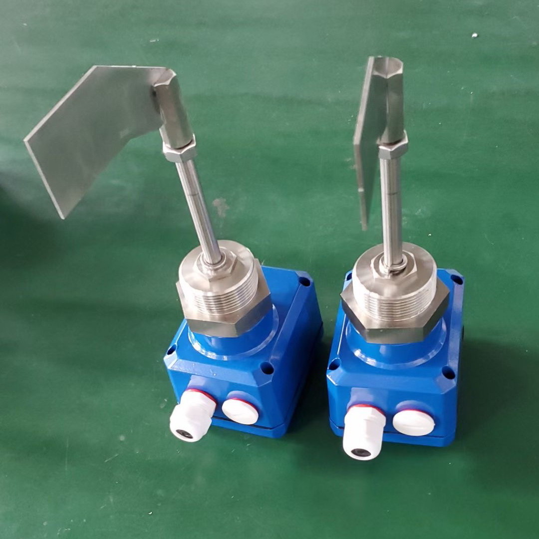 BSP Threaded  SUS304  powder solid detect Sensor rotating blade Rotary Paddle Level Switch silo control device