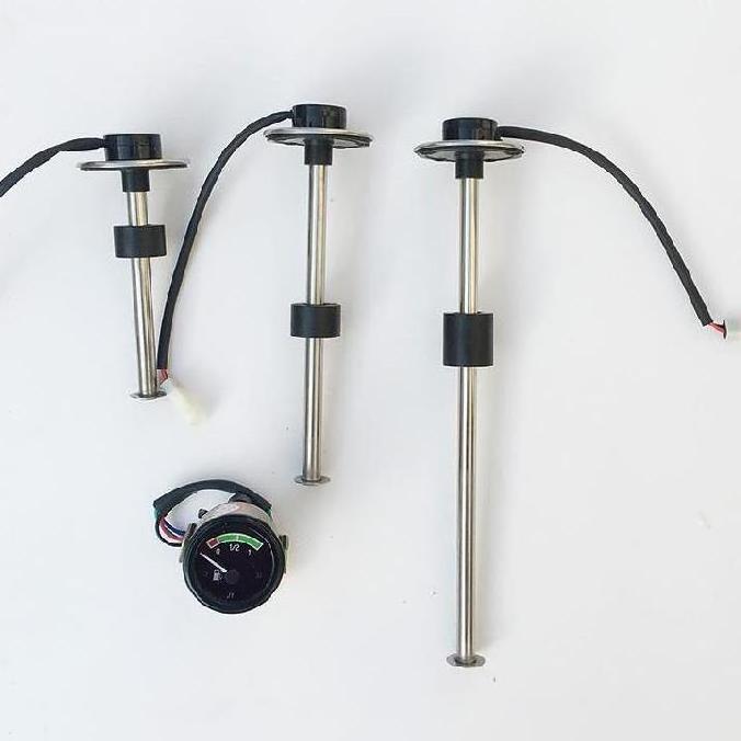 Magnetic Float Level Transmitter  Fuel Liquid Vertical 4-20mA Reed Switch float Marine Boat Continuous Sensor oil gauge