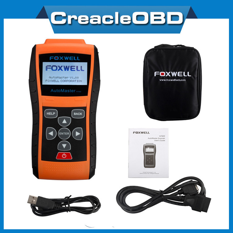 Foxwell NT600 Engine Airbag ABS SRS Reset Scan Tool for Cars/SUVs/Minivans