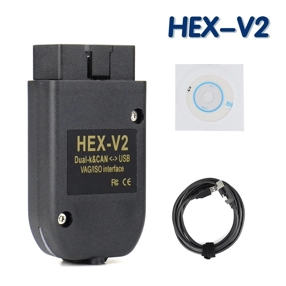 NIEMOGH VCDS HEX VAG Diagnostic Tool Cable HEX V2 OBD2 STM32F429 Chip Support update Multi-language do security access