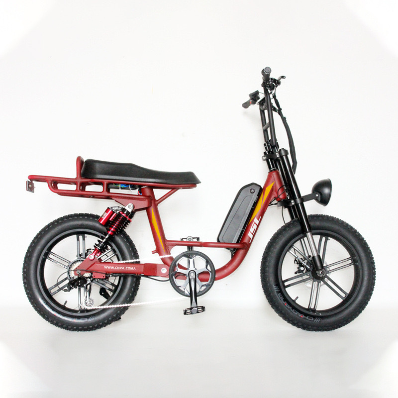 Hot sale in US market 20-inch fat tire can stride snow electric bicycle  Fat Tire Electric Bicycle Ebike Beach Cruiser