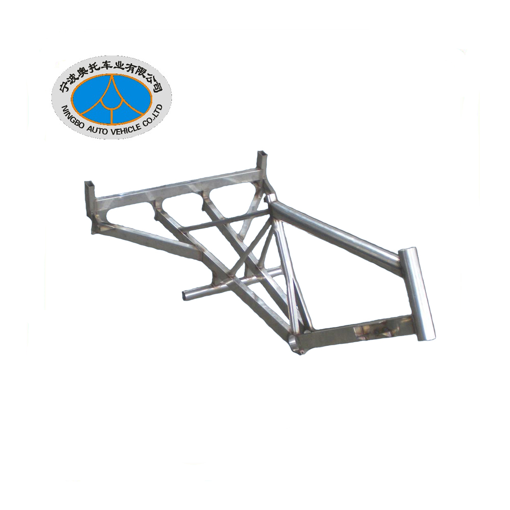 Custom-made aluminum electric scooter frame