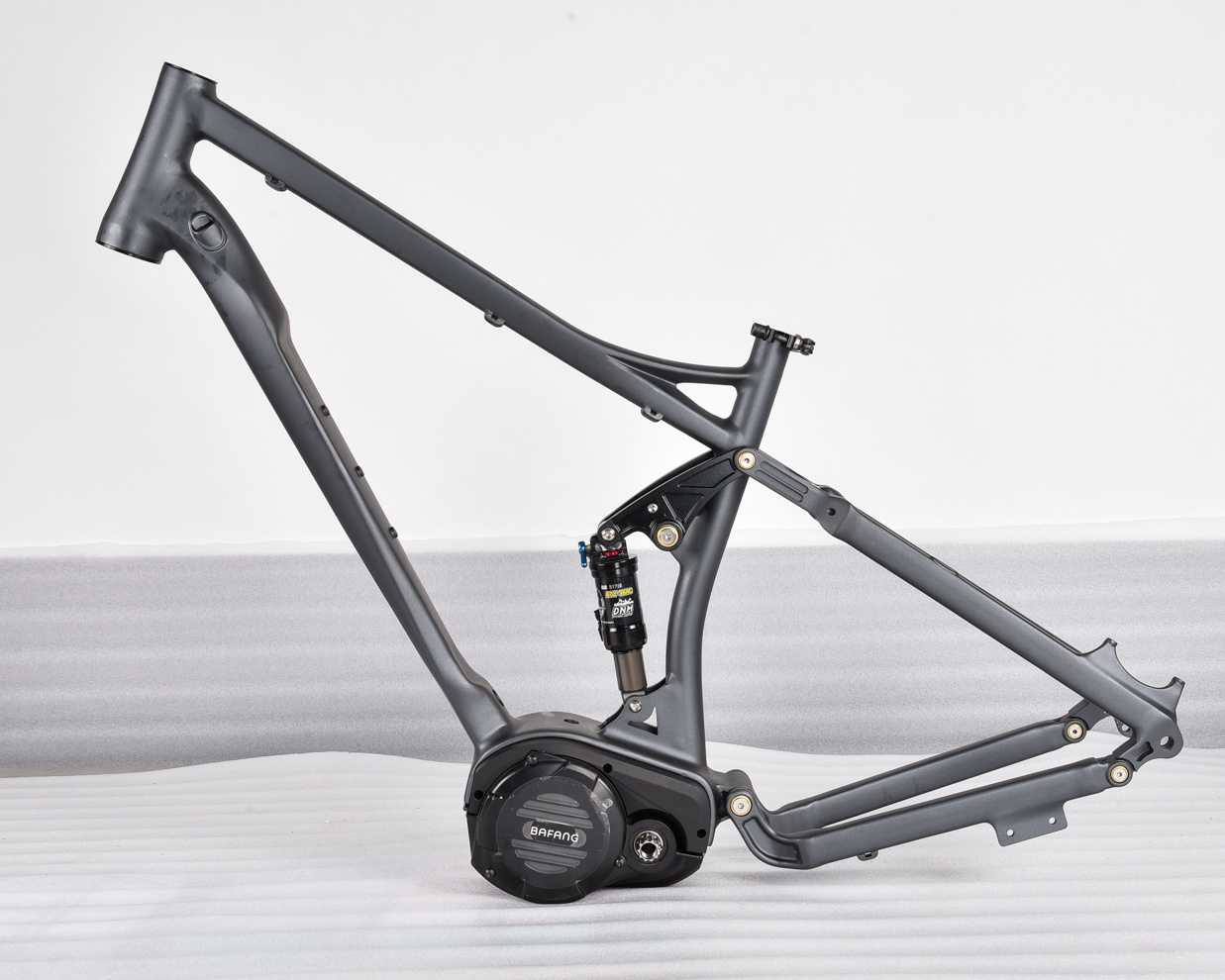 Aluminum alloy full suspension bafang m620 electric bike frame