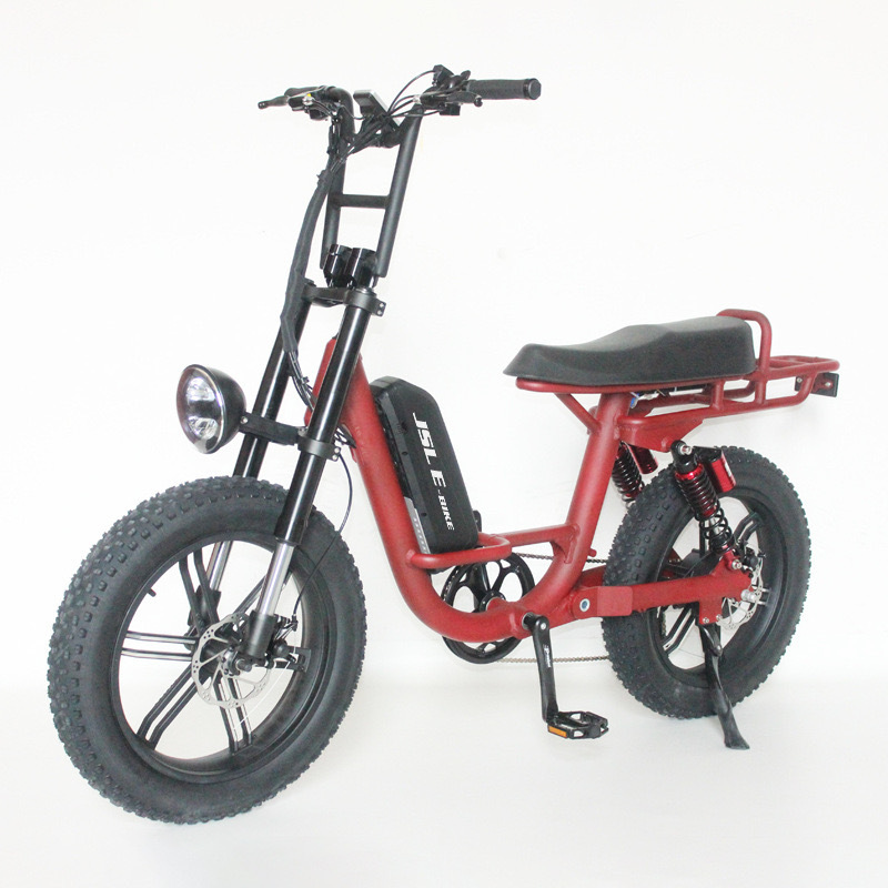 Hot sale in US market 20-inch fat tire can stride snow electric bicycle  Fat Tire Electric Bicycle Ebike Beach Cruiser