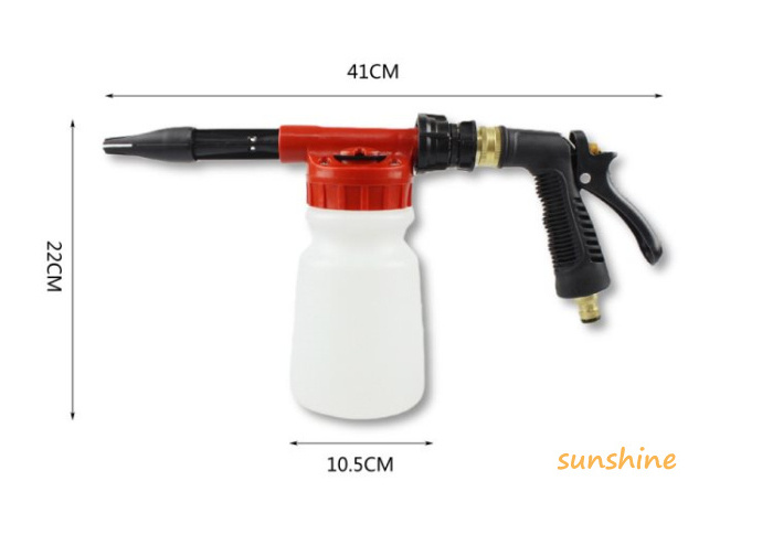 Hot New Products DIY Garden Hose Car Washing Adjustable Snow Foam Lance 1 Liter Foam Gun Low Pressure  Sprayer Gun