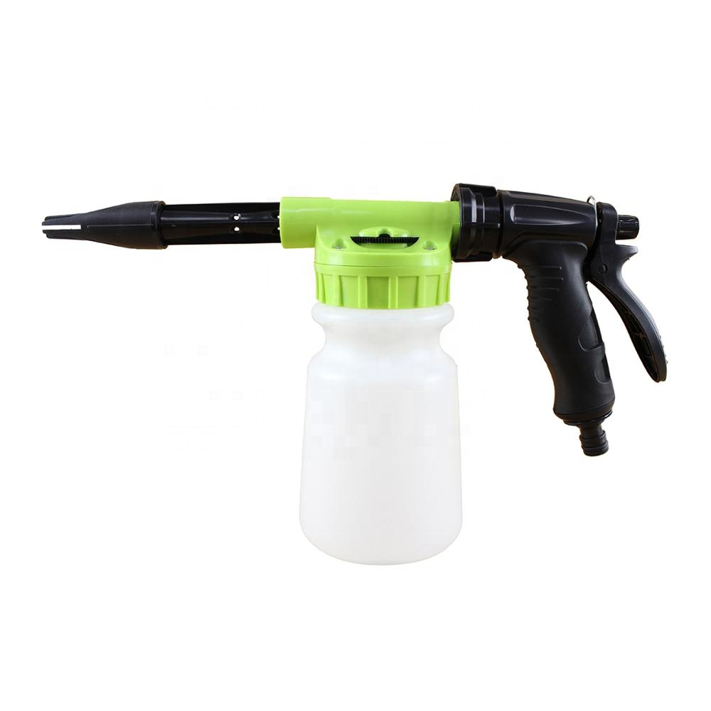 1L Durable Car Washer Foam Nozzle Gun Car Cleaning Washing Foamer Lance Car Water Soap Shampoo Spray Red Green Blue Yellow