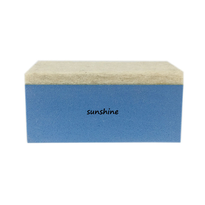 Blue Big Size  Clay Sponge Bar Car Pad Block Cleaning Eraser Wax Polish Pad Tool  Glass Film Shellac Cleaning Wool Wipe Brush