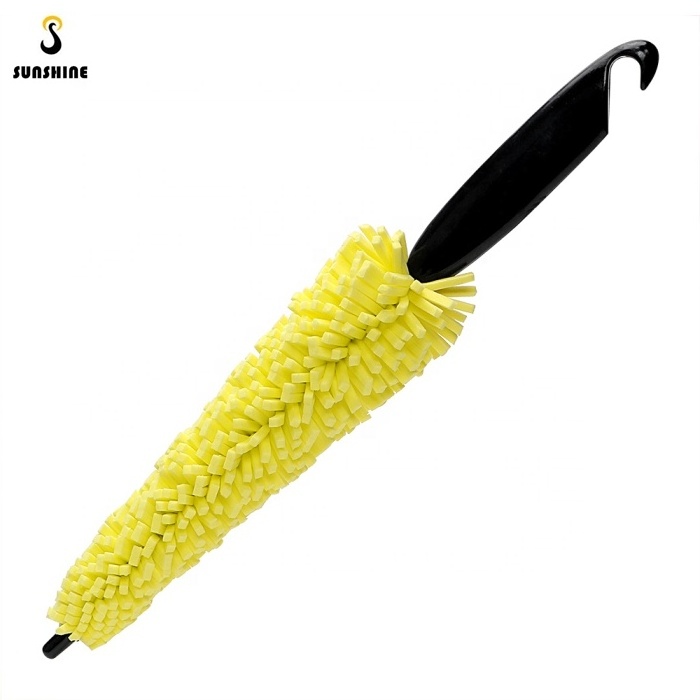 Car Auto Wheel Tyre Rim Cleaning Brush Cleaning Washing Tool Car-styling  Sponge Wheel Tire Detailing Clean Tool