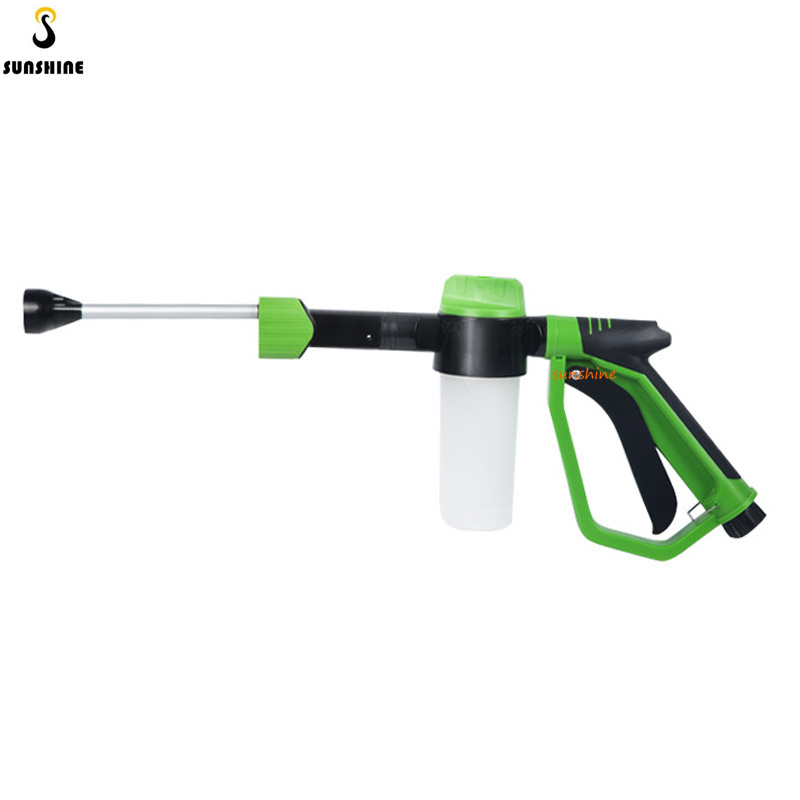 New Low Pressure Snow Foam Lance With Extension Rod Pressure Spray Gun For Car Washing Garden Hose Foam Sprayer