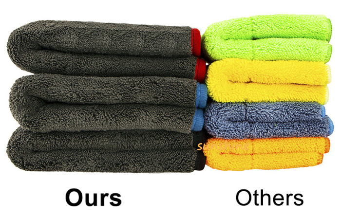 1200GSM Car Detailing  Wash Microfiber Towel Car Cleaning Drying Auto Washing Cloth Micro Fiber Rag Car Accessories