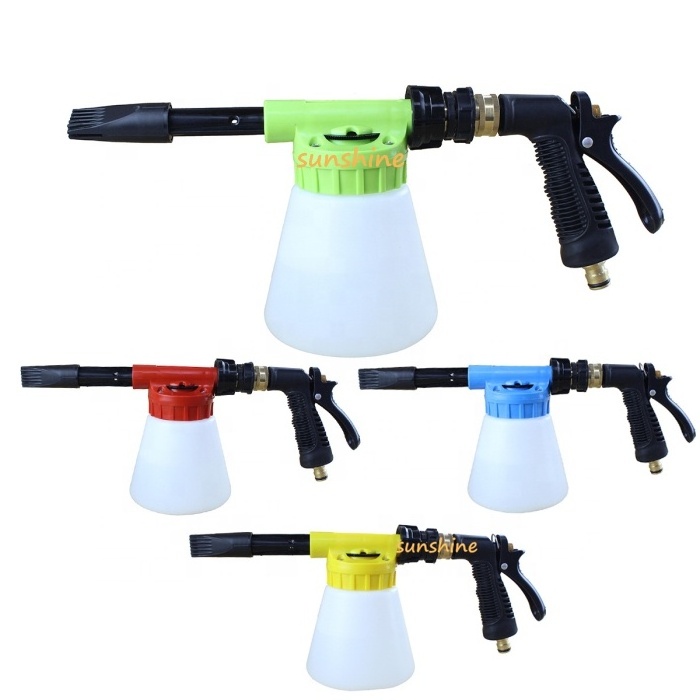 2022 New Adjustable 1L  Foam  Gun Auto Car Washer Nozzle Sprayer Garden Hose Snow Foam Cannon Car Washing  Cleaning Tools