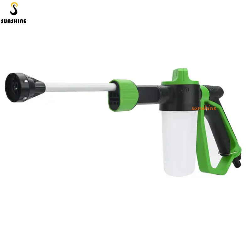 New Low Pressure Snow Foam Lance With Extension Rod Pressure Spray Gun For Car Washing Garden Hose Foam Sprayer