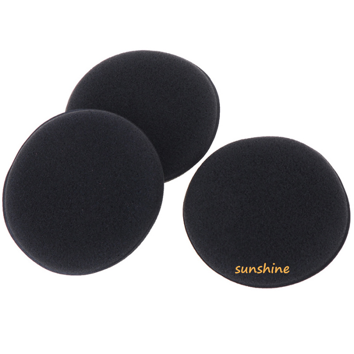 High Density Foam Sponge Auto Detailing Applicator Pad Best For Car  Waxing and Polishing Black Round Cleaning Tool