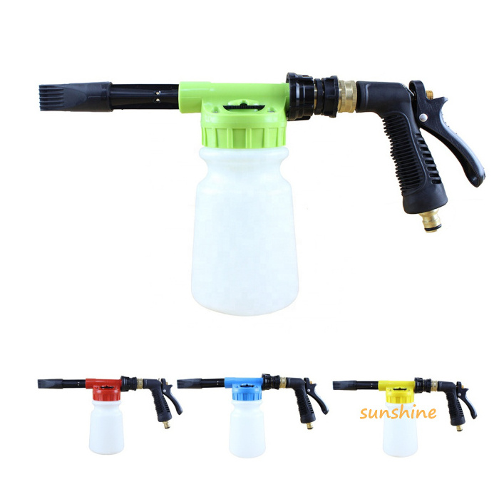 1L Adjustable Car Washer Foam Nozzle Car Washing Foam Gun Cleaning Foamer Pot Lance Water Soap Shampoo Sprayer  Snow Foam Cannon