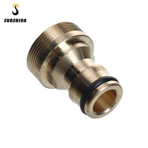 Universal 3/4" Male Thread Tap Connector Agriculture Hose Adaptor Water Pipe Fitting Car Wash Faucet Quick Connector