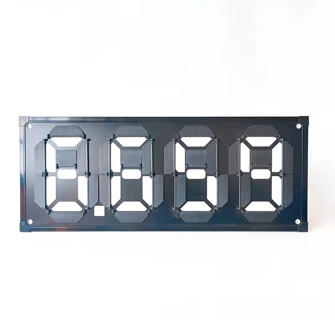 Hot-sale led sign led display show oil gas price dollar Magnetic Flip Digital Board on gas station