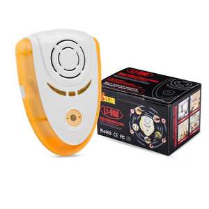 Ultrasonic mouse repellent, repellent repels mosquitoes/cockroaches/bats/spiders, etc.With night light