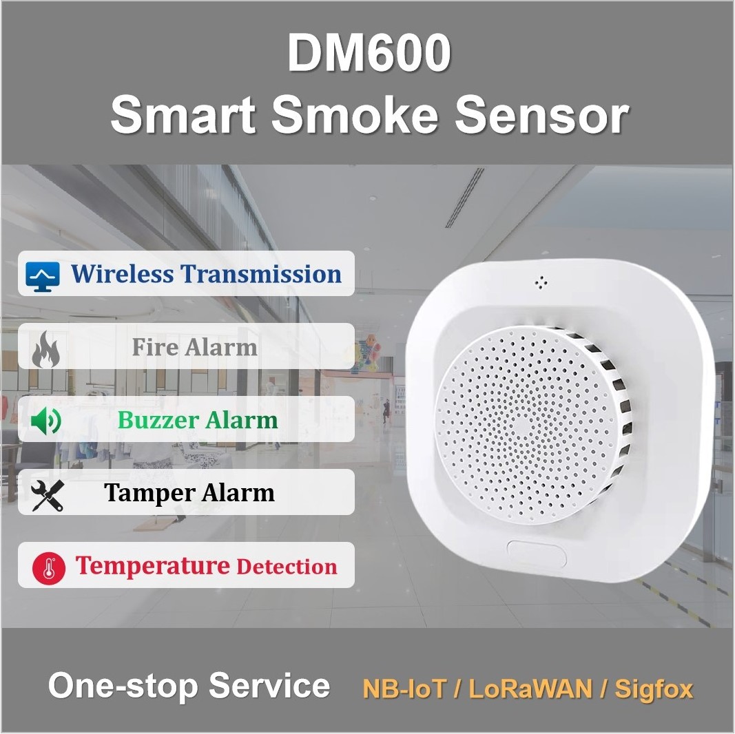 CNDINGTEK new design IoT based automatic smoke detector