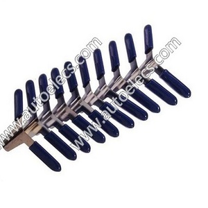 10pcs KLOM Padlock Shim Picks Set Lock Pick Accessories Set Lock Picking Tools Set