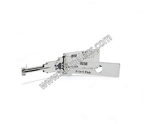 Top Quality HU58 Lishi 2 in 1 Lock Pick and Decoder