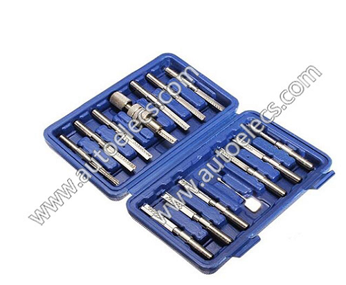 High Quality Super Dimple Lock Bump Kit Locksmith Tools Lock Pick Set