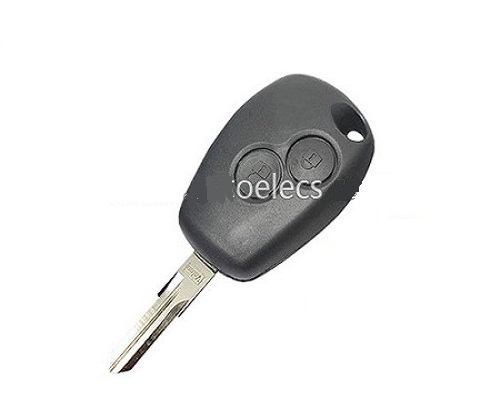 Car Key For Re-nault Clio Kangoo Master Remote Key Case Cover 2 Button VAC102 Blade