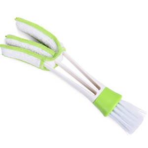 Autoerizo Car Multi-Functional Air-Conditioning Outlet Cleaning Interior Gap Brush Louver Cleaning Vent Brush