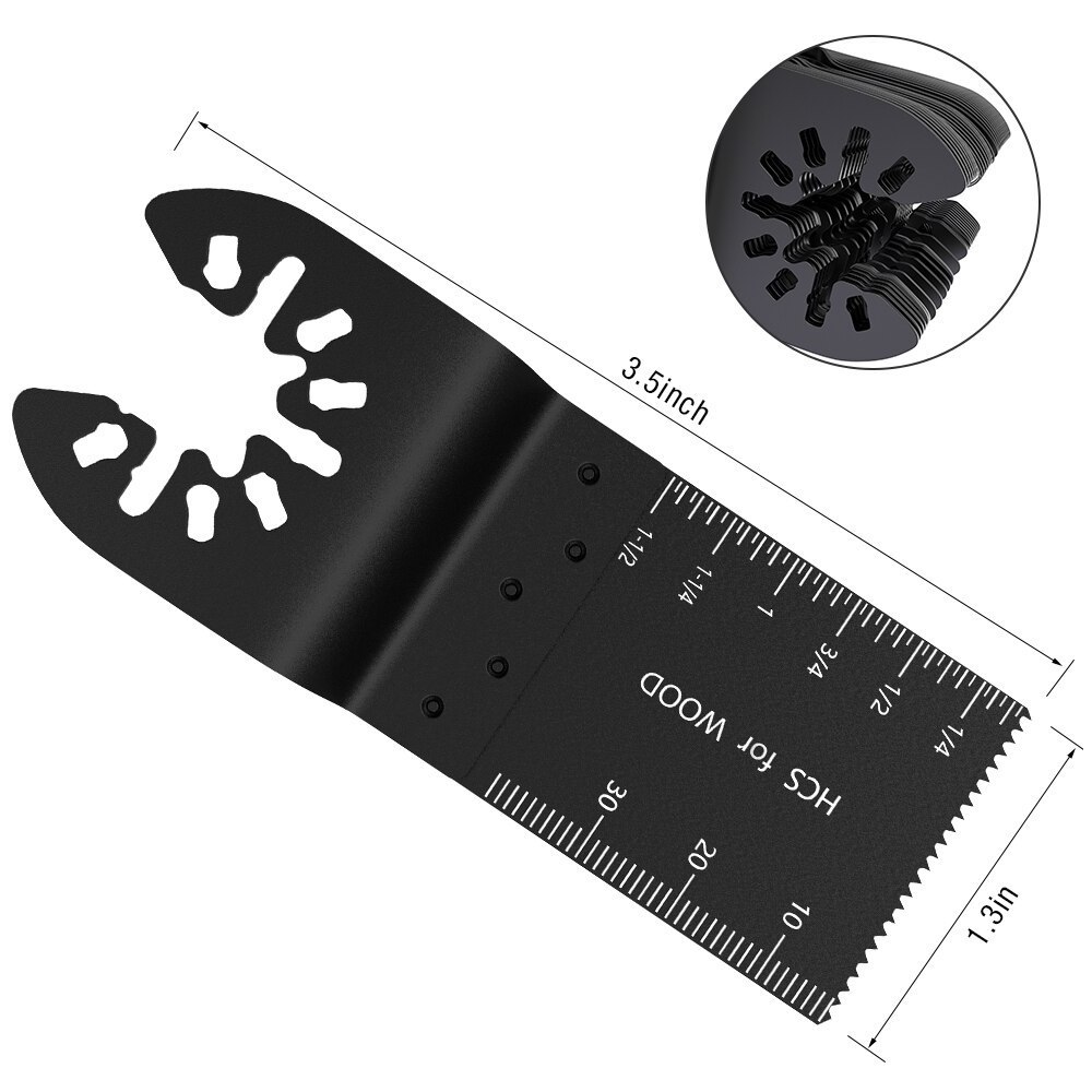 Quick-load power tool saw blade swing saw universal treasure multi-function trimmer accessories 34mm vibrating saw blade