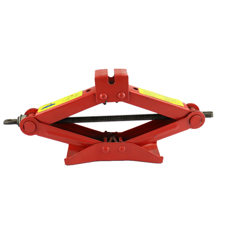 Car Scissor Jack 1.5 Ton 3,300 lbs Capacity Steel Portable Tire Jack with Handle Mounts Durable Leveling Jacks for Car