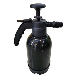 New 2L Hand-held Car Washing Foam Sprayer Portable Pressurized Car Washer With Adjustable Nozzle Durable Black Water Sprinkler