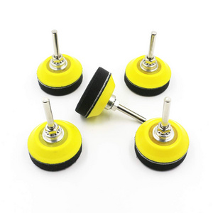 2 Inch 50mm Pneumatic Disc Sponge Set Sanding Pad With Soft Foam