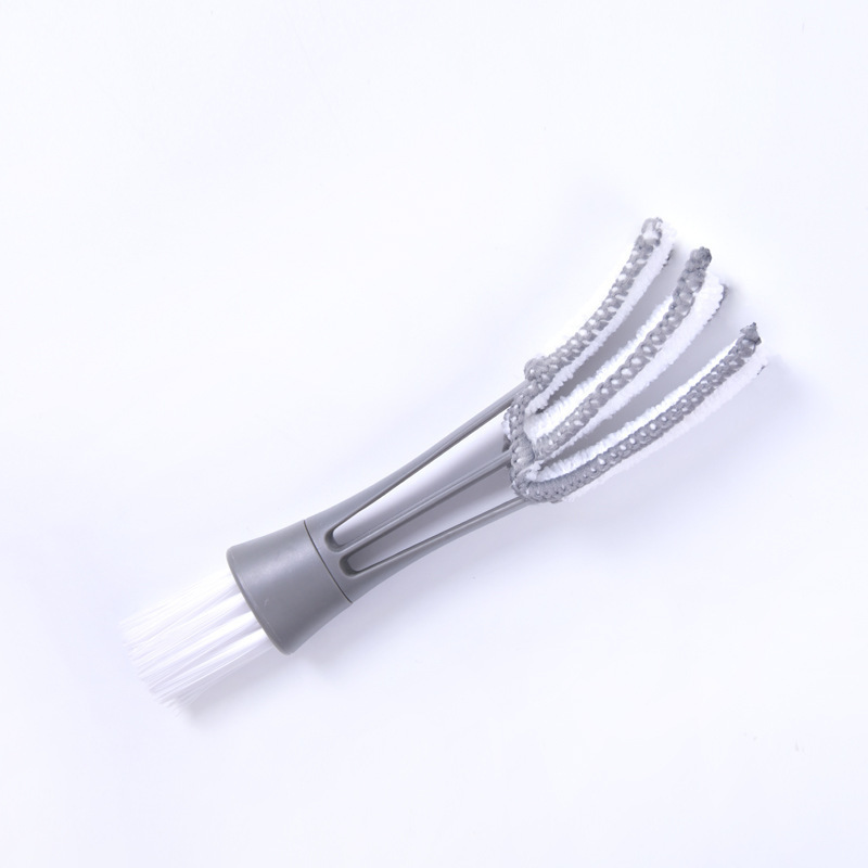 Autoerizo Car Multi-Functional Air-Conditioning Outlet Cleaning Interior Gap Brush Louver Cleaning Vent Brush