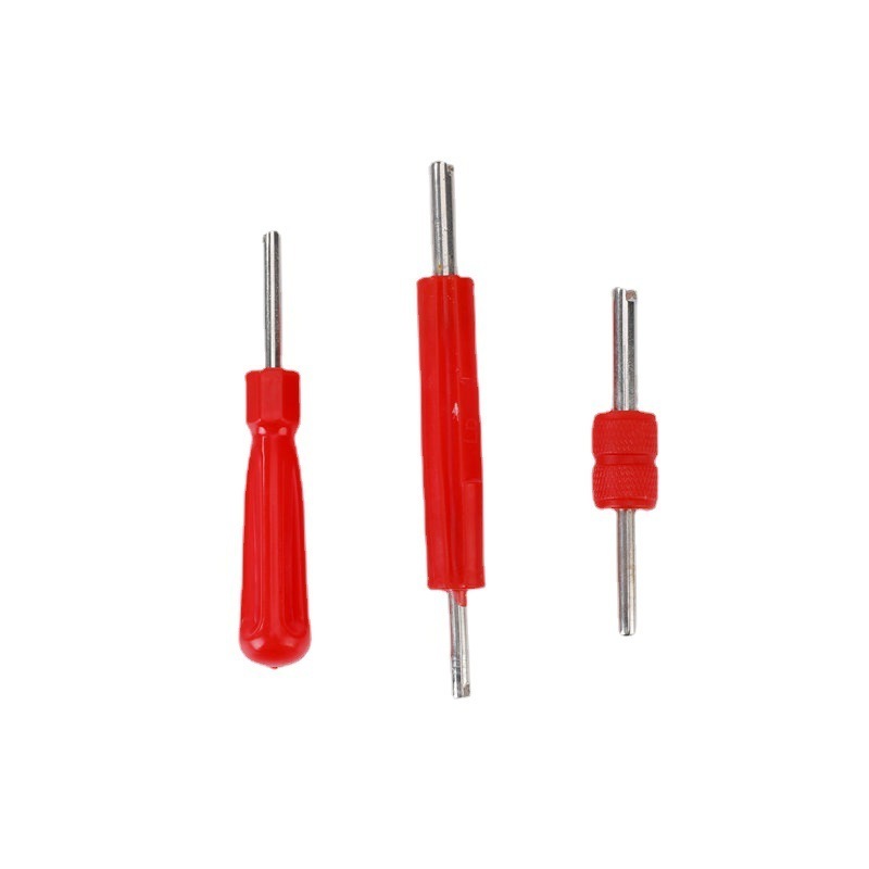 Tire Valve Stem Removal Tool Set Tire Valve Stem Cores Dual Single Head Valve Core Remover Repair Tool