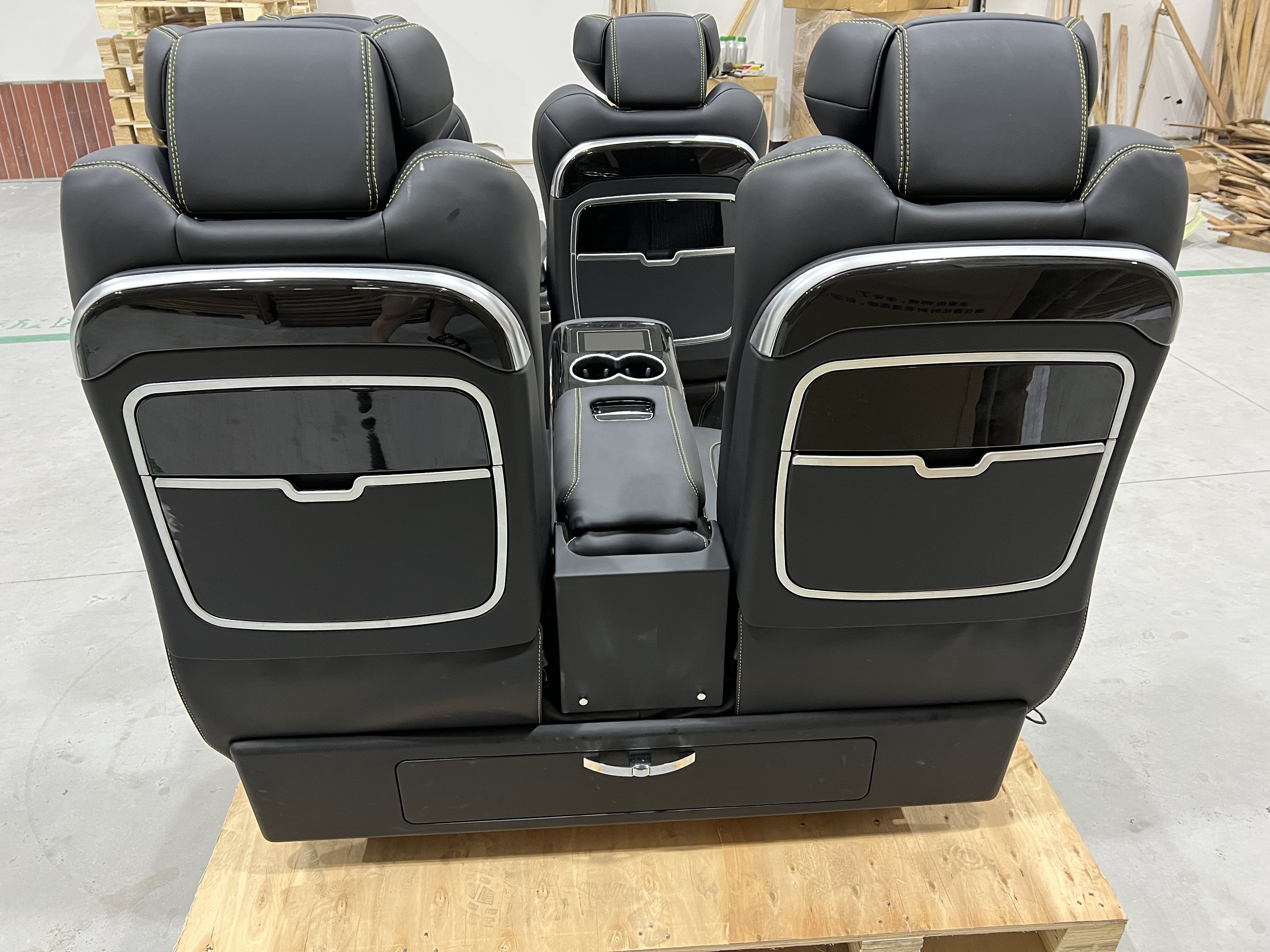 Factory Directly Electric Luxury van seats For Mpv Van Alphard Sprinter Conversion