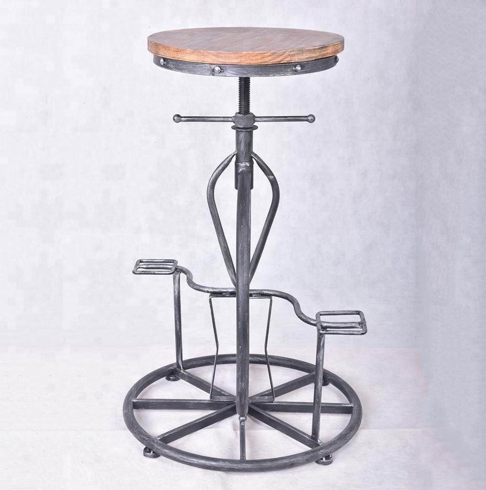 Funny Monocycle Stool Unique Bar Chair