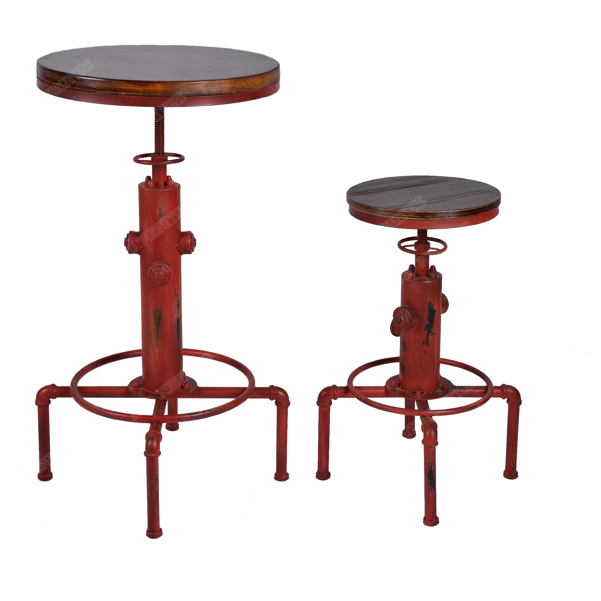 Industrial Designed Modular Bar Table and Stool Club Table Cocktail Table