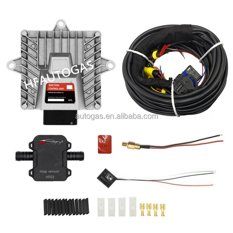 HFAUTOGAS ECU 200 FAST GO  Electric control unitecu board computer system gnc car cng gas kit conversion injeccion electrnica pa