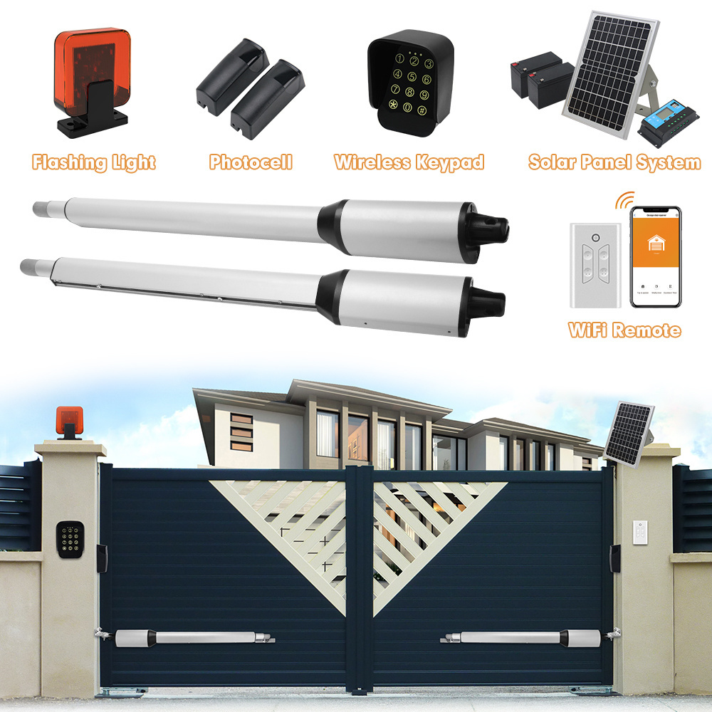 New PKM-C05 300KG Per Leaf Electric Auto Gate System Automation Swing Operator Swing Gate Opener