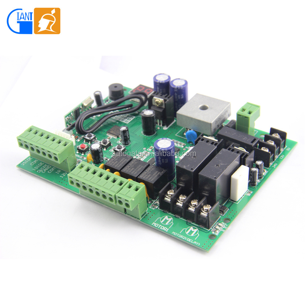 Swing gate motor control board PCB control panel for automatic garage doors