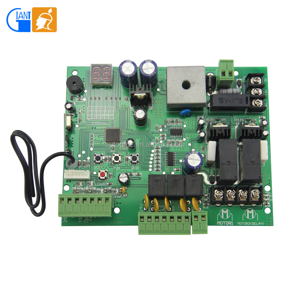 Swing gate motor control board PCB control panel for automatic garage doors